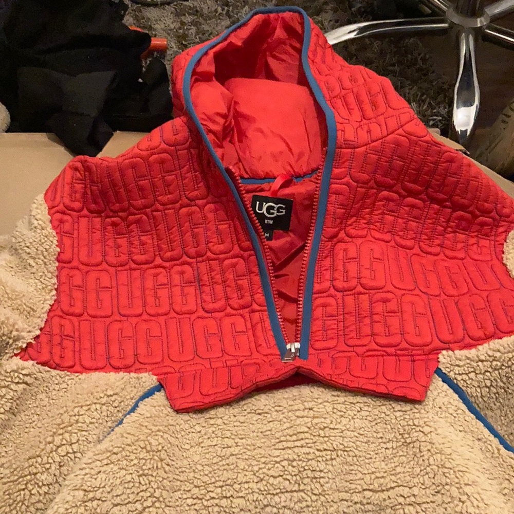 UGG Iggy Sherpa Zip Half Pullover